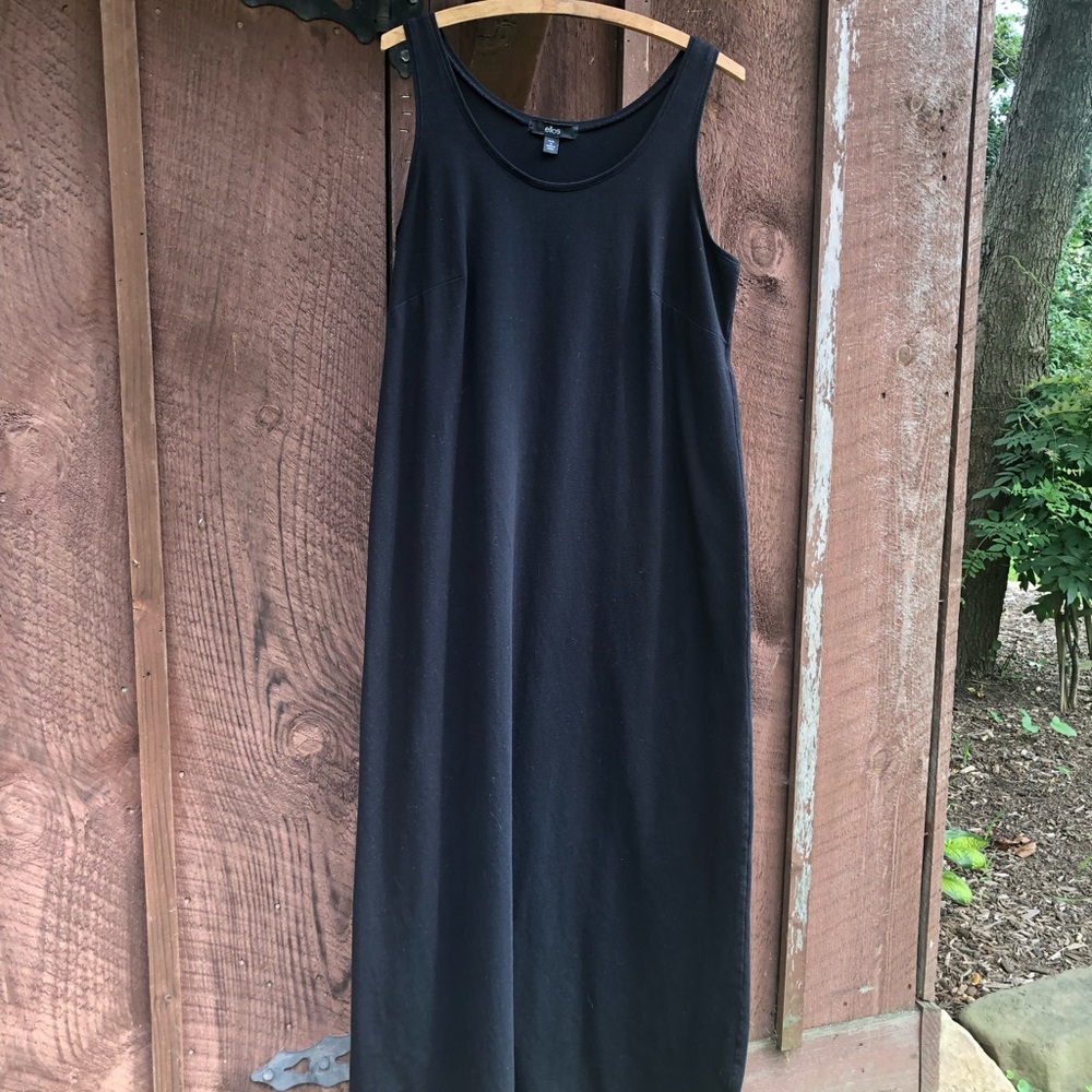 Black Tank/Sleeveless Maxi Dress